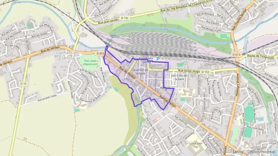 Appartement 60 m² trois pièces à vendre à Jarny Appartement 60 m² trois pièces à vendre à Jarny