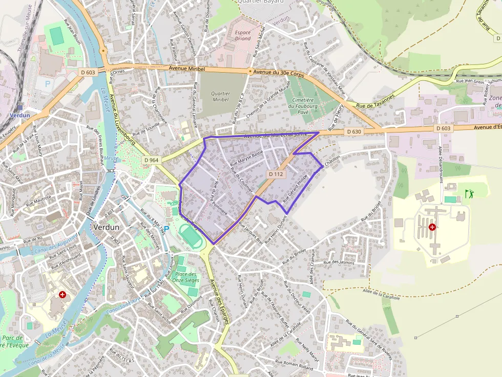 Appartement 49 m² deux pieces à vendre à Verdun