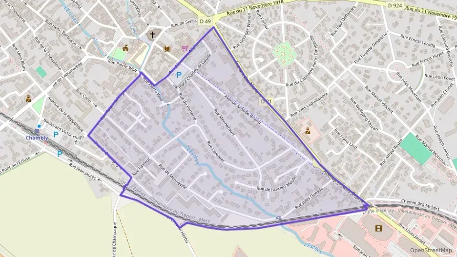 Appartement 49 m² deux pieces à vendre à Chambly