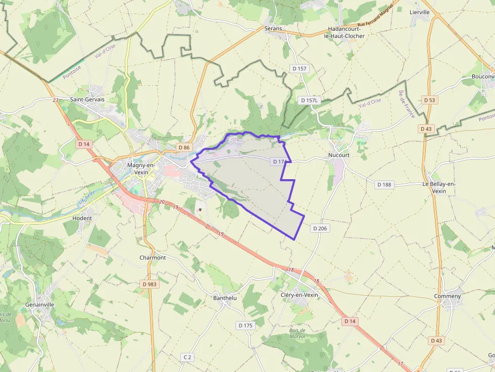 Appartement 70 m² deux pieces à vendre à Magny-en-Vexin