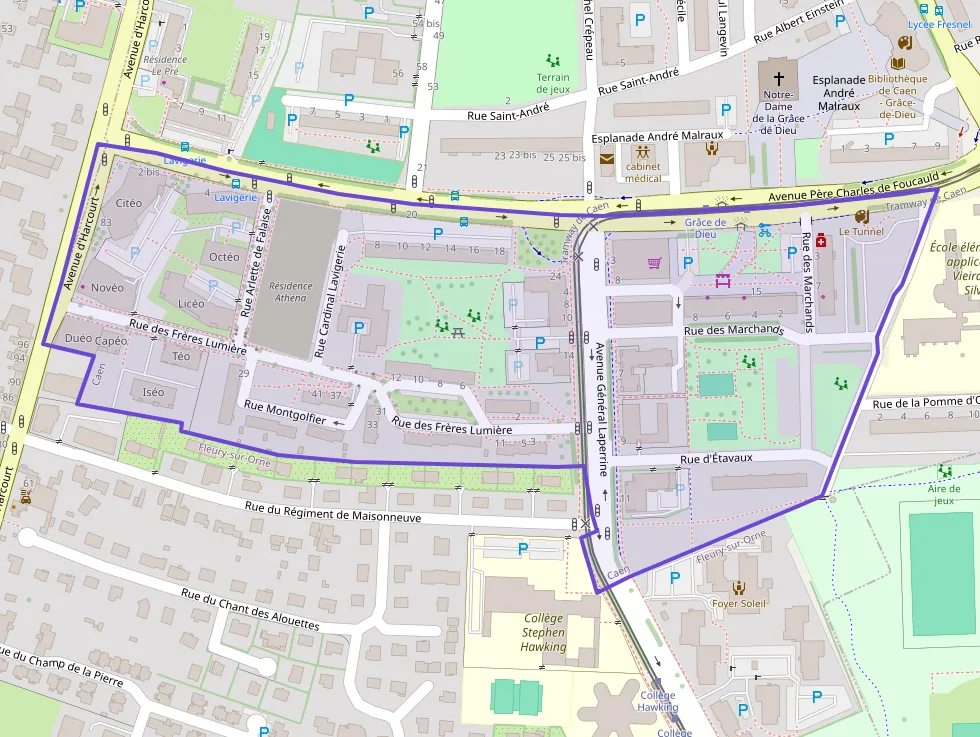 Appartement 62 m² quatre pièces à vendre à Caen