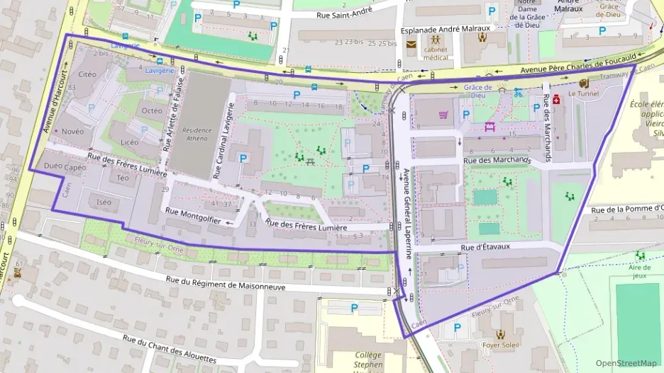 Appartement 62 m² quatre pièces à vendre à Caen