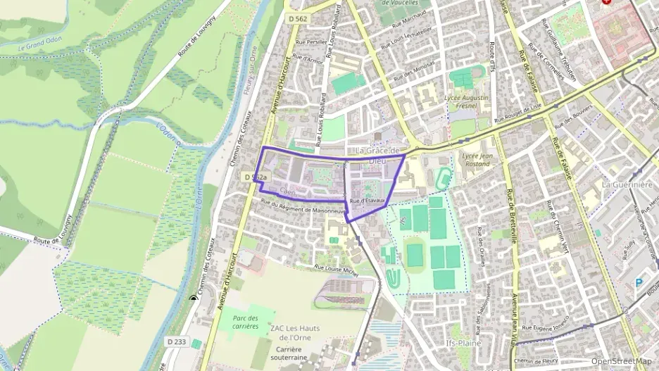 Appartement 62 m² quatre pièces à vendre à Caen