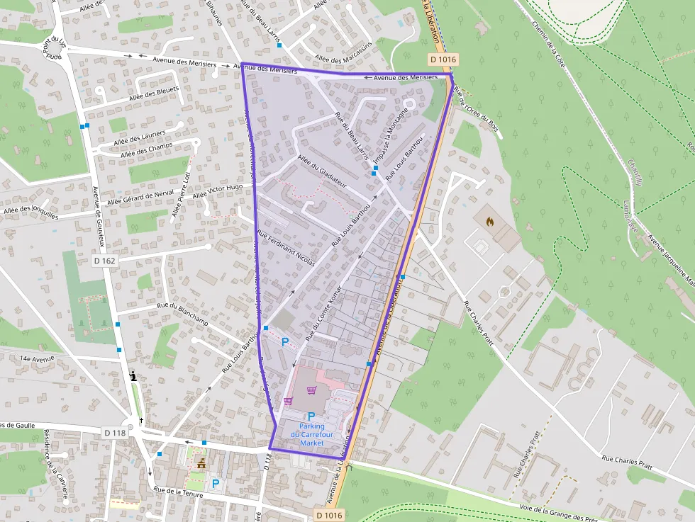 Appartement 80 m² quatre pièces à vendre à Lamorlaye