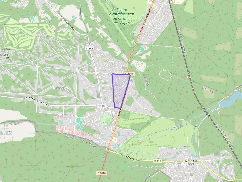 Appartement 80 m² quatre pièces à vendre à Lamorlaye