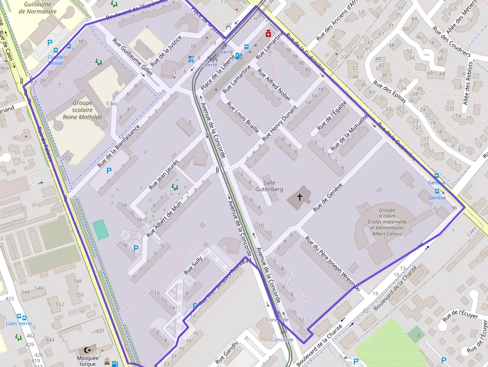 Appartement 59 m² trois pièces à vendre à Caen