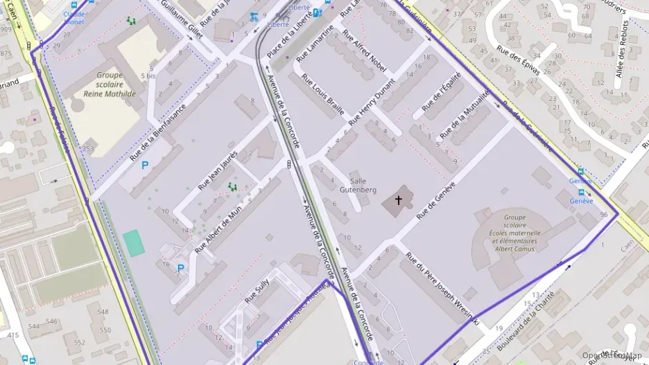 Appartement 59 m² trois pièces à vendre à Caen Appartement 59 m² trois pièces à vendre à Caen