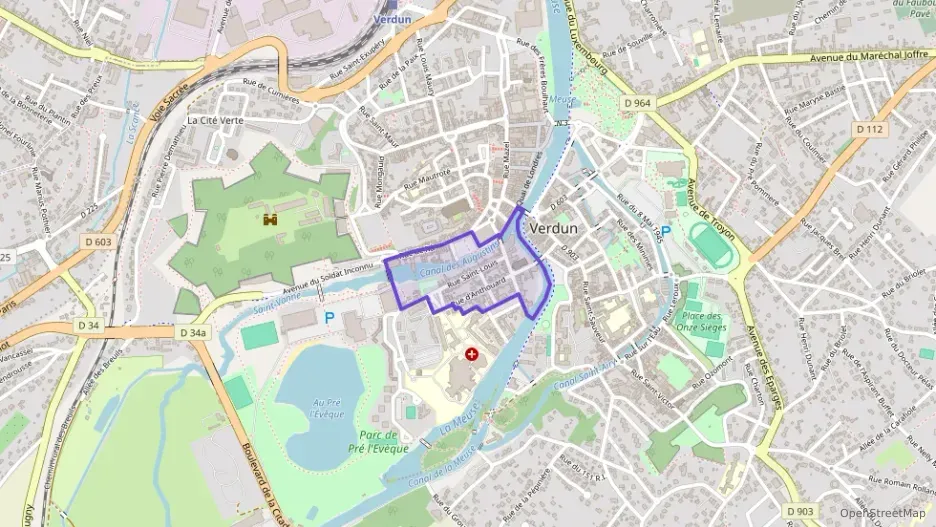 Appartement 96 m² trois pièces à vendre à Verdun