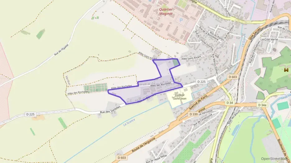 Appartement 61 m² trois pièces à vendre à Verdun