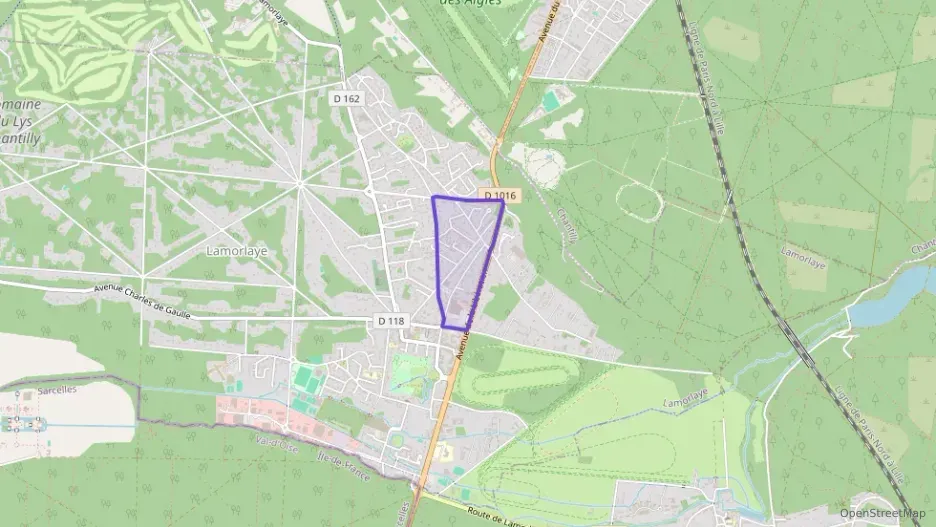 Appartement 51 m² trois pièces à vendre à Lamorlaye