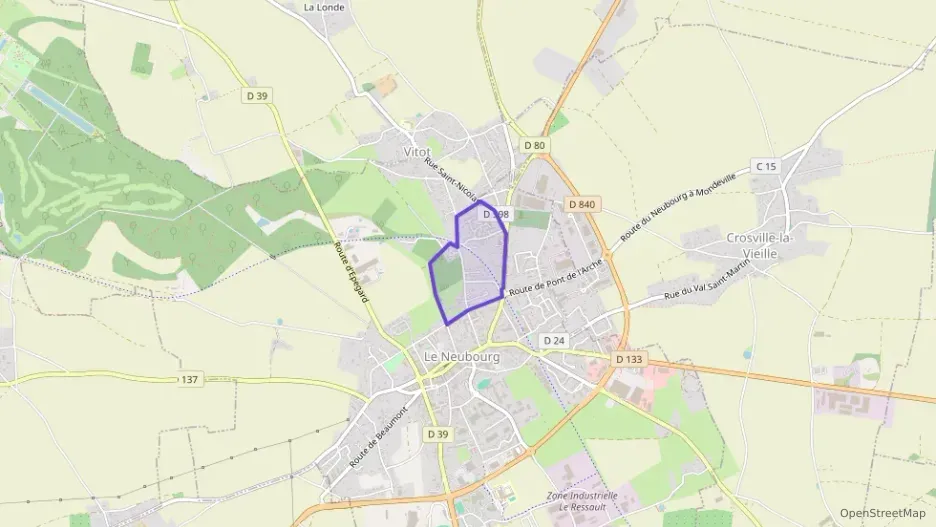 Appartement 71 m² trois pièces à vendre à Le Neubourg