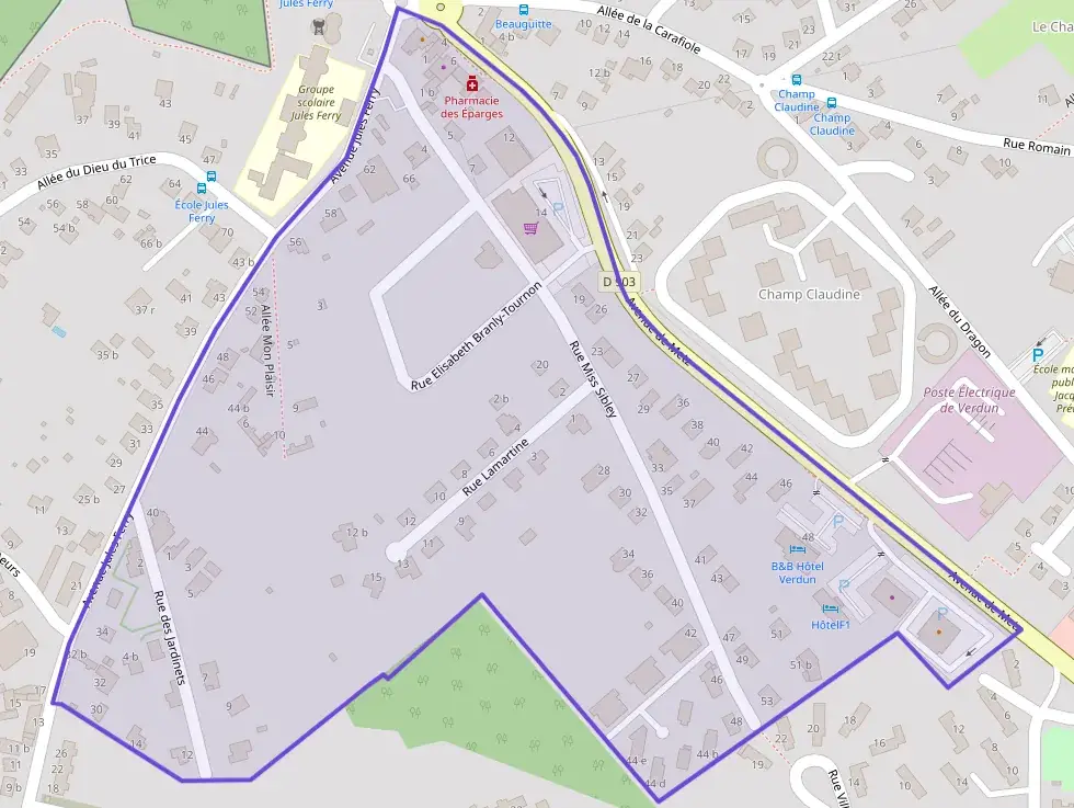 Appartement 86 m² trois pièces à vendre à Verdun