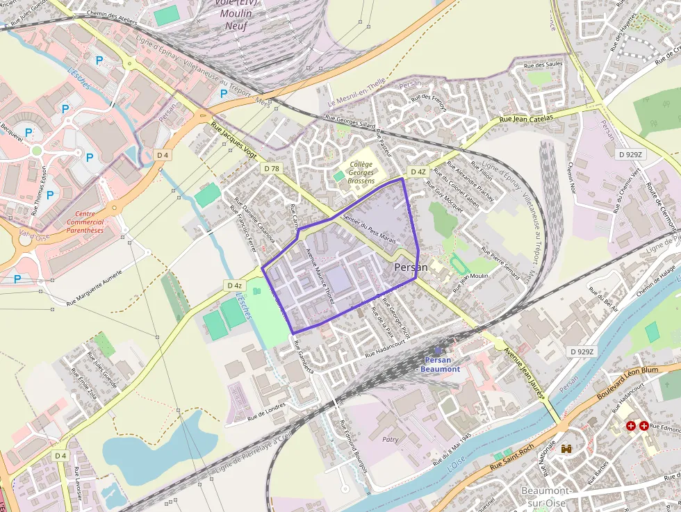 Appartement 60 m² trois pièces à vendre à Persan