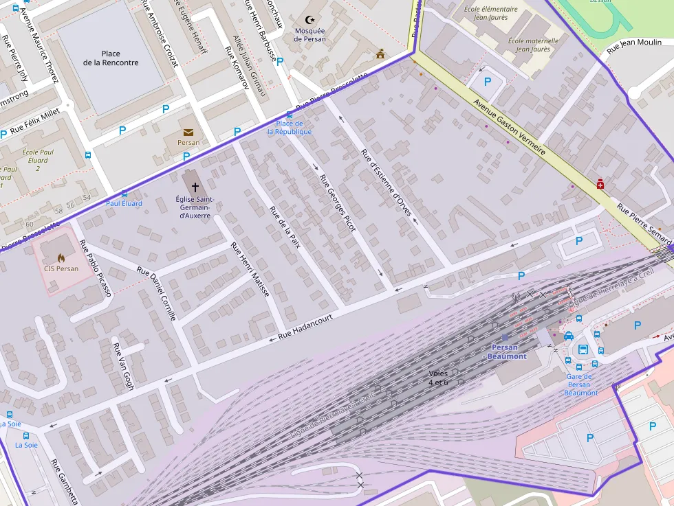 Appartement 57 m² trois pièces à vendre à Persan