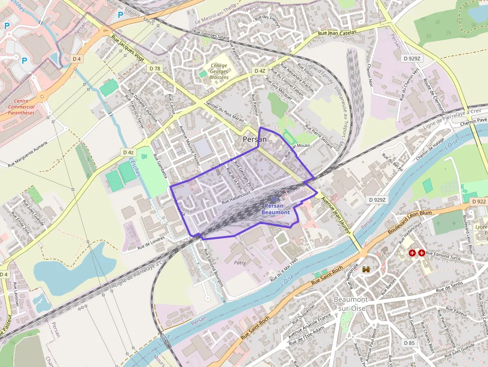 Appartement 58 m² trois pièces à vendre à Persan