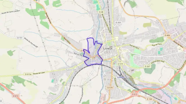 Appartement 60 m² quatre pièces à vendre à Lisieux