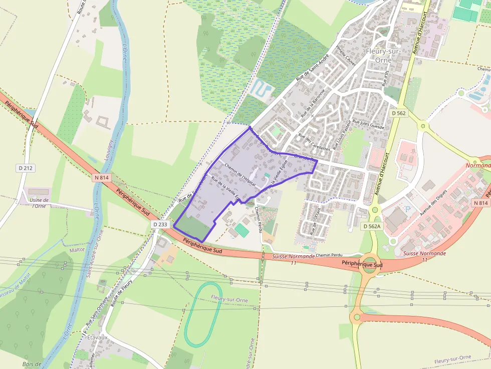 Appartement 60 m² trois pièces à vendre à Fleury-sur-Orne