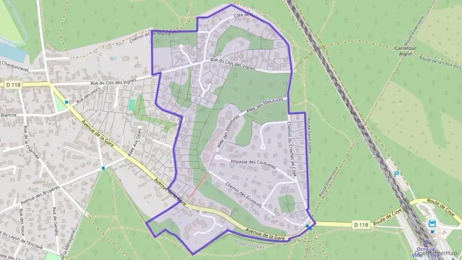 Appartement 37 m² deux pieces à vendre à Coye-la-Forêt