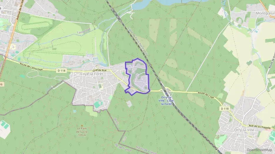 Appartement 37 m² deux pieces à vendre à Coye-la-Forêt