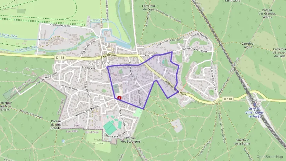 Appartement 85 m² quatre pièces à vendre à Coye-la-Forêt