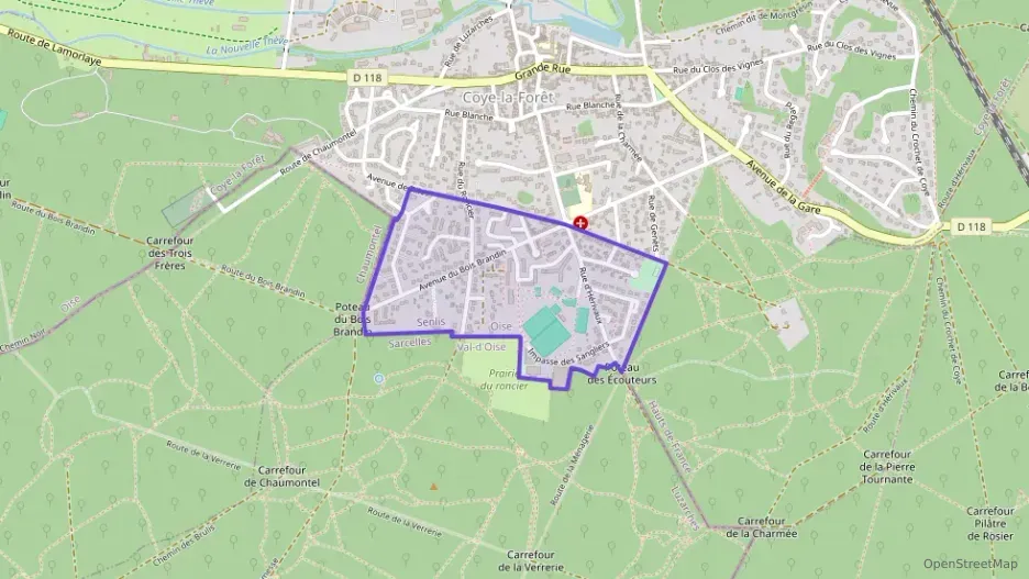Appartement 66 m² trois pièces à vendre à Coye-la-Forêt