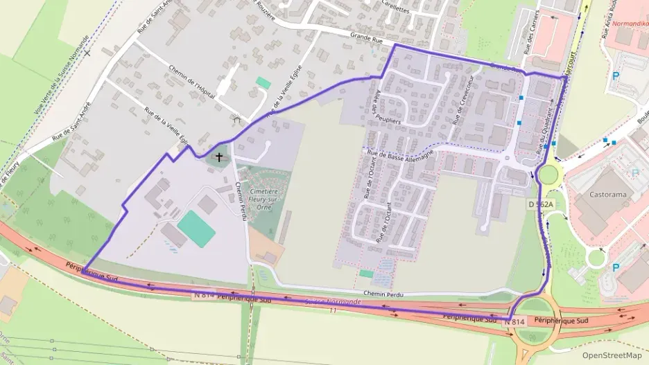 Appartement 62 m² trois pièces à vendre à Fleury-sur-Orne