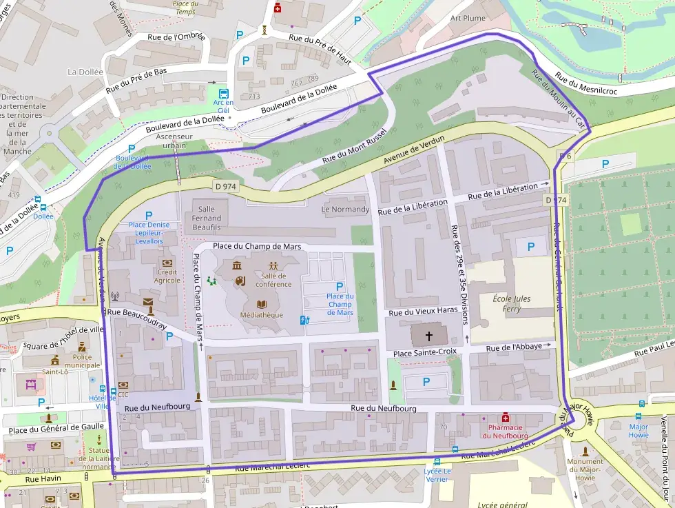 Appartement 71 m² quatre pièces à vendre à Saint-Lô