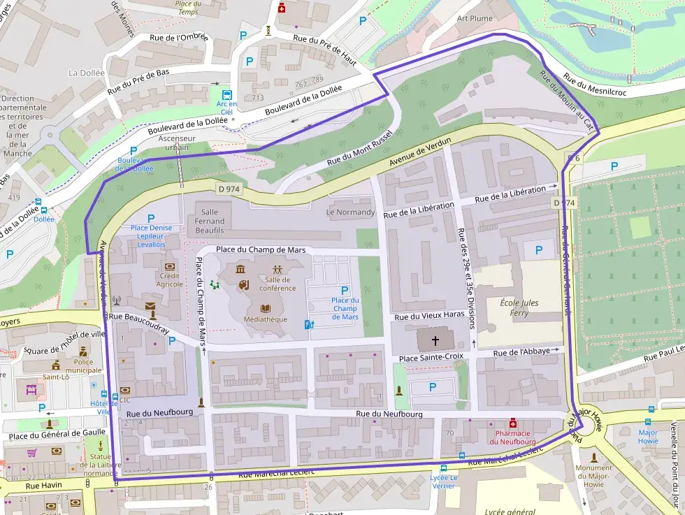 Appartement 59 m² quatre pièces à vendre à Saint-Lô