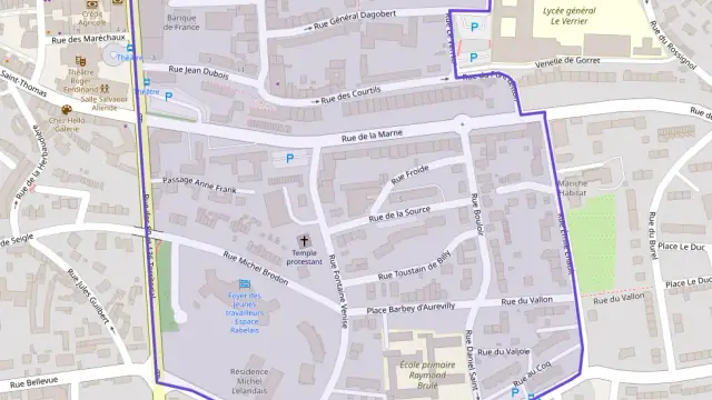 Appartement 36 m² deux pieces à vendre à Saint-Lô