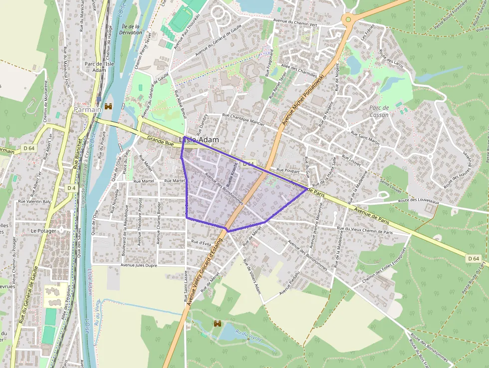 Appartement 40 m² deux pieces à vendre à L`Isle-Adam