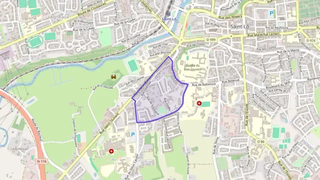 Appartement 64 m² trois pièces à vendre à Saint-Lô