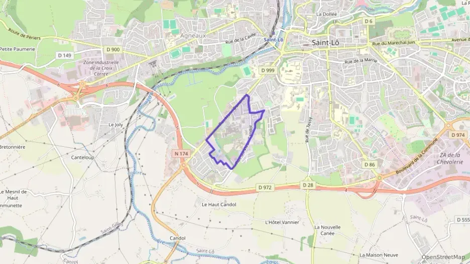 Appartement 61 m² trois pièces à vendre à Saint-Lô Appartement 61 m² trois pièces à vendre à Saint-Lô