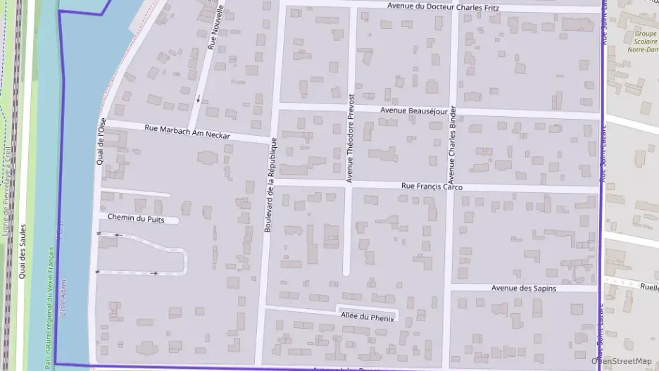 Appartement 102 m² quatre pièces à vendre à L`Isle-Adam