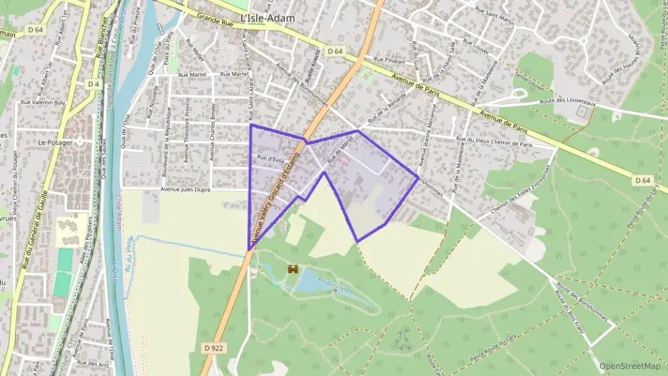 Appartement 42 m² deux pieces à vendre à L`Isle-Adam Appartement 42 m² deux pieces à vendre à L`Isle-Adam