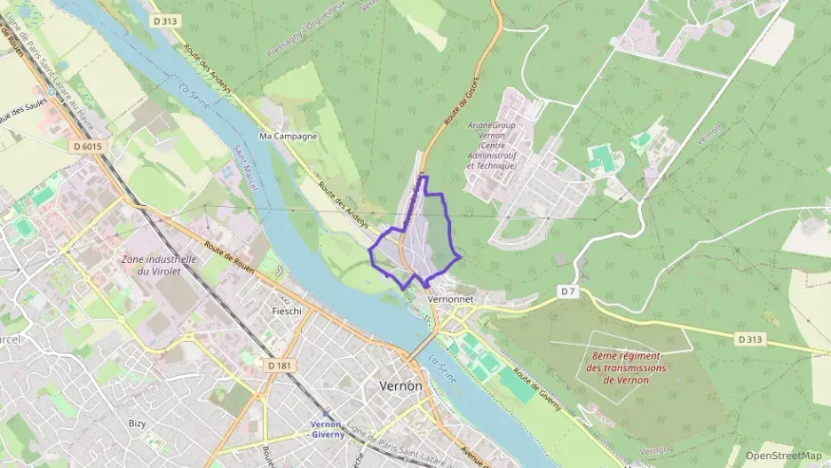 Appartement 51 m² trois pièces à vendre à Vernon