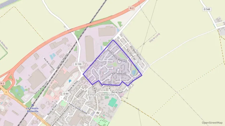 Appartement 57 m² trois pièces à vendre à Le Plessis-Belleville