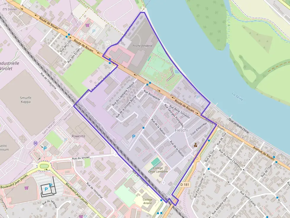 Appartement 60 m² trois pièces à vendre à Vernon