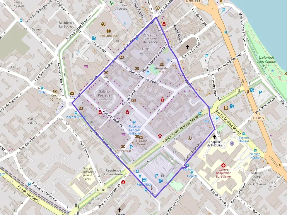 Appartement 80 m² trois pièces à vendre à Vernon