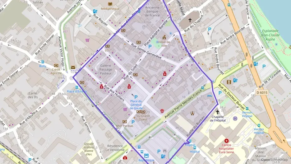 Appartement 60 m² trois pièces à vendre à Vernon
