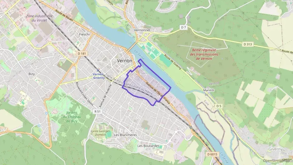 Appartement 60 m² trois pièces à vendre à Vernon