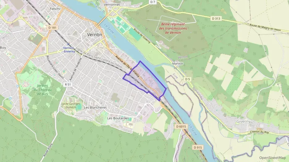 Appartement 54 m² trois pièces à vendre à Vernon