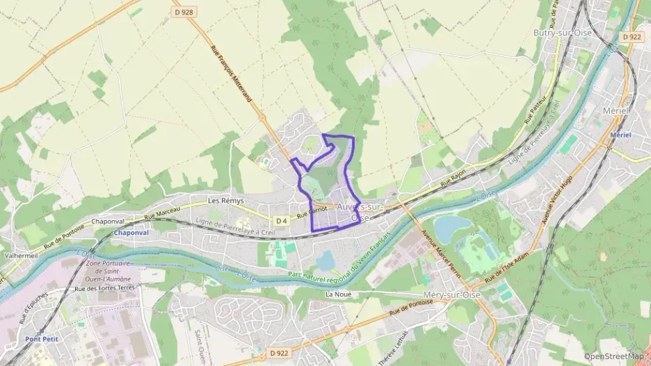 Appartement 39 m² deux pieces à vendre à Auvers-sur-Oise