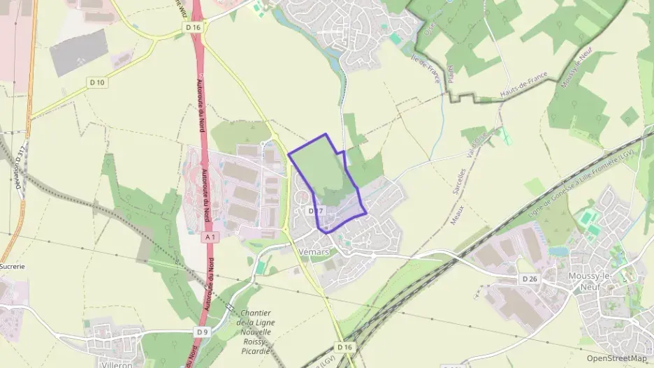 Appartement 62 m² trois pièces à vendre à Vémars