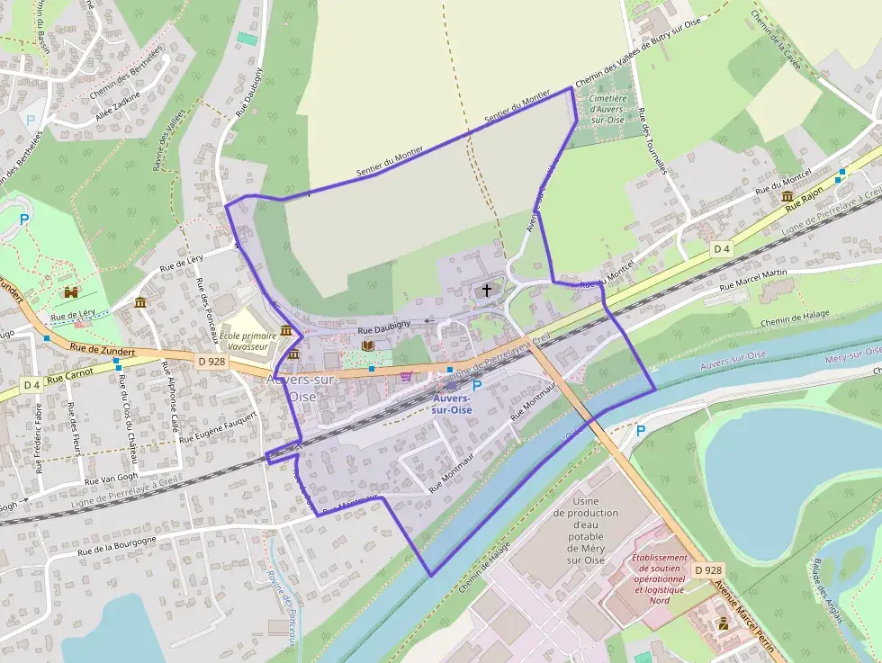 Appartement 52 m² deux pieces à vendre à Auvers-sur-Oise