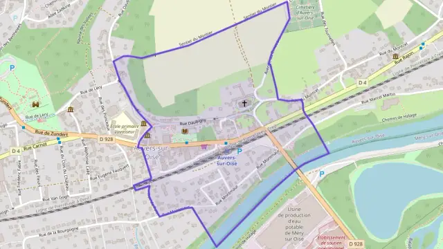 Appartement 52 m² deux pieces à vendre à Auvers-sur-Oise