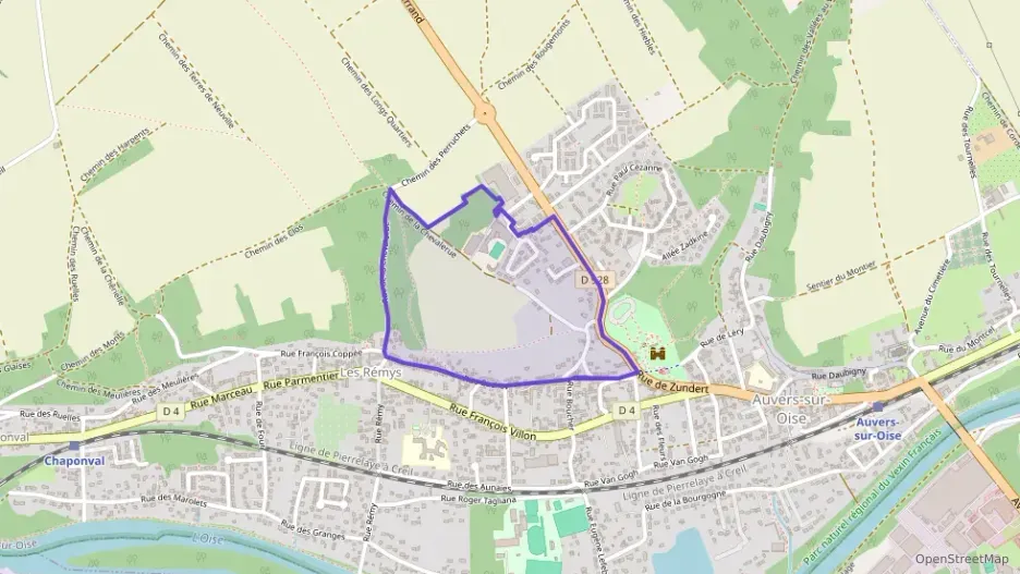 Appartement 51 m² trois pièces à vendre à Auvers-sur-Oise Appartement 51 m² trois pièces à vendre à Auvers-sur-Oise