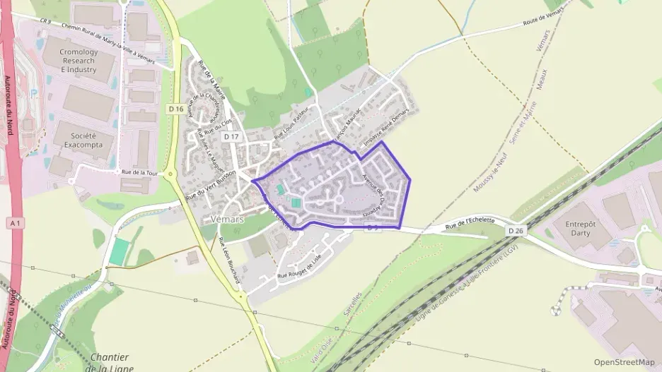 Appartement 47 m² une piece à vendre à Vémars Appartement 47 m² une piece à vendre à Vémars