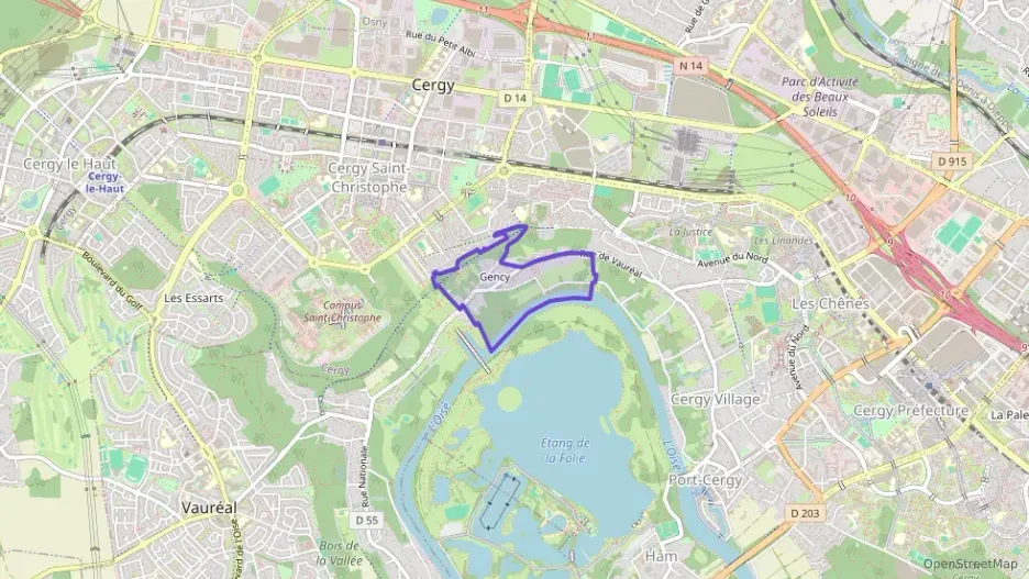 Appartement 52 m² trois pièces à vendre à Cergy Appartement 52 m² trois pièces à vendre à Cergy