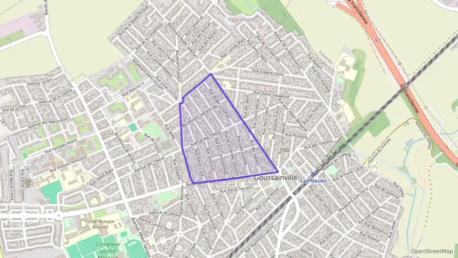 Appartement 60 m² trois pièces à vendre à Goussainville