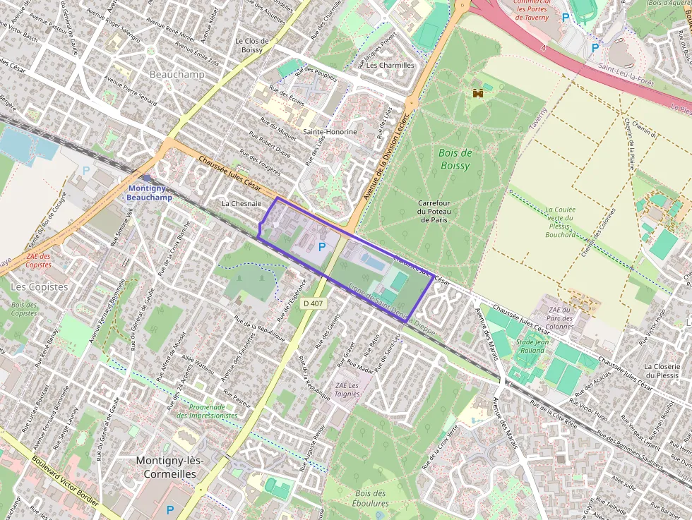 Appartement 45 m² deux pieces à vendre à Beauchamp